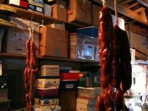 Drying Sausage